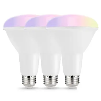 

Brand New Smart LED Bulbs,Multicolored WIFI LED Lights, BR30 Dimmable Recessed Light Bulbs, 75W-80W Equivalent Flood Light, Comp