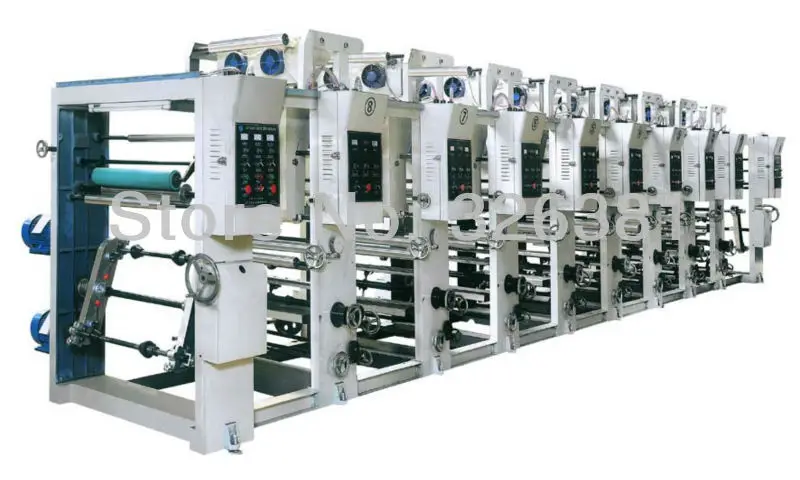 

type 800 6 8 groups of normal printing BOPP Printing machine Gravure printing Plastic bag printing machine