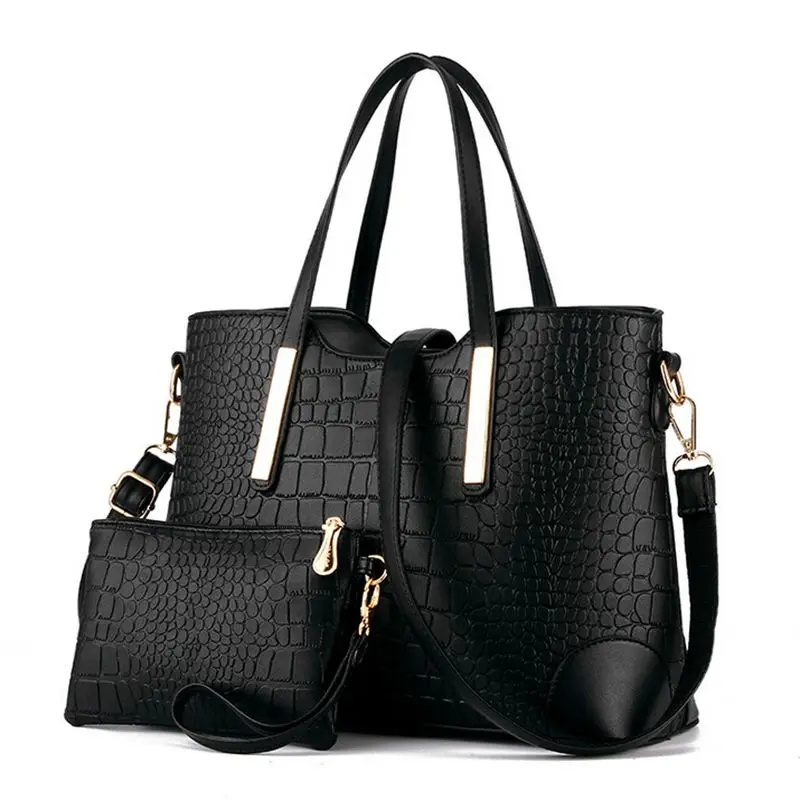 2017 women font b handbag b font leather hand bag michael crocodile crossbody bag shoulder messenger