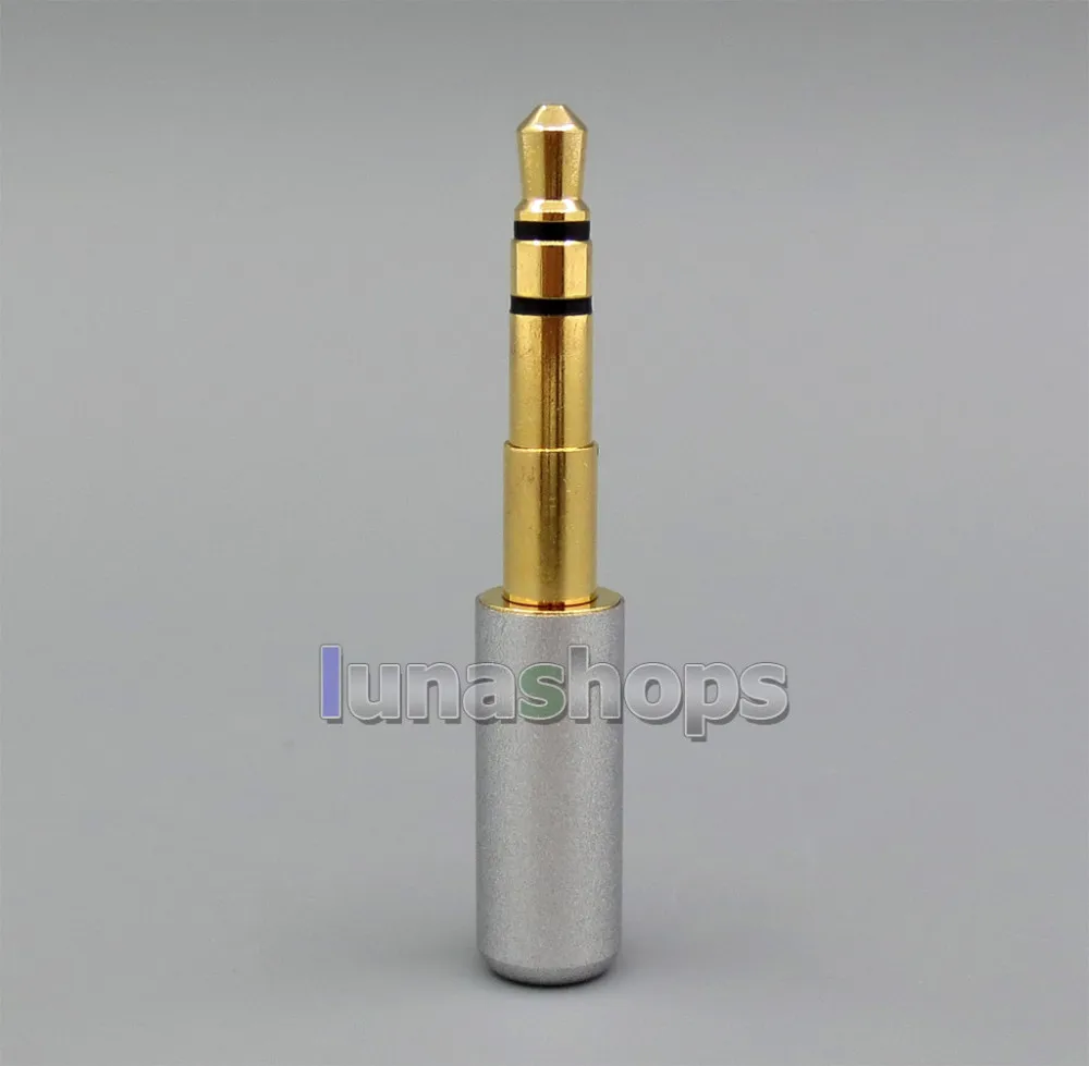 

16mm Shell 3.5mm Headphone Pins Plug Adapter For Final Audio Design Pandora Hope vi Denon AH-D600 D7100 Velodyne vTrue
