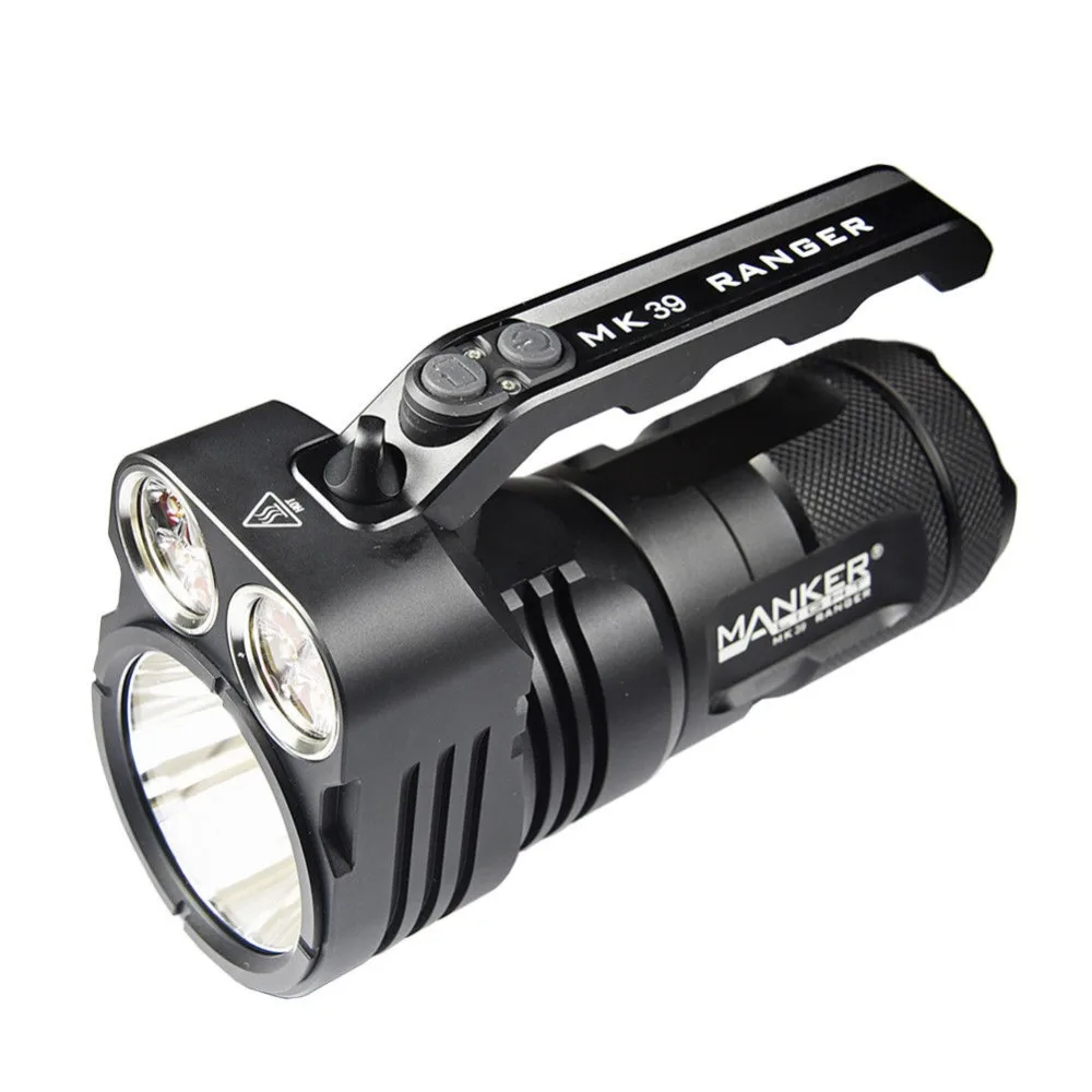 Светодиодный фонарик Manker MK39 Ranger 6000 люмен CREE XHP35 HI + 8x XHPG3 / Nichia 219C батарея