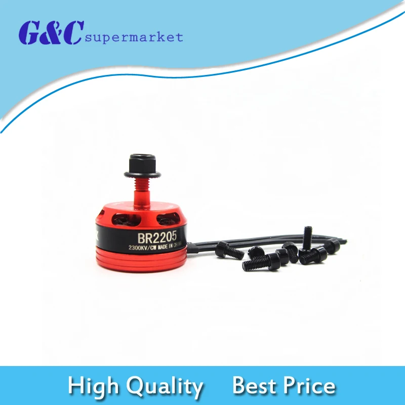 

Hot New Racing Edition 2205 BR2205 2300KV 2-4S Brushless Motor CW For QAV250 ZMR250