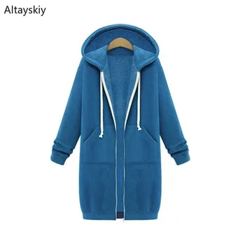 

Hoodies Women Soft Warm Trendy Elegant All-match High-quality Korean Style Long Leisure Daily Womens Female Lovely Simple 2020