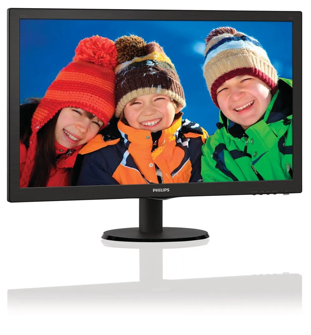 

Philips LCD monitor with SmartControl Lite 273V5LHAB/00, 68.6 cm (27"), 1920 x 1080 pixels, Full HD, LED, 1 ms, Black