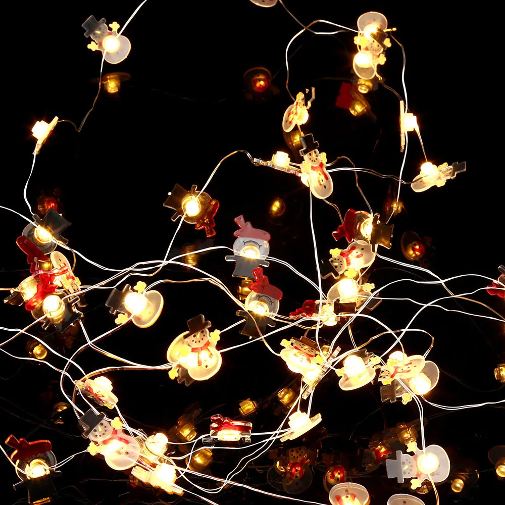 DIY Warm White 3M 30LED Copper Wire String Party Wedding Christmas