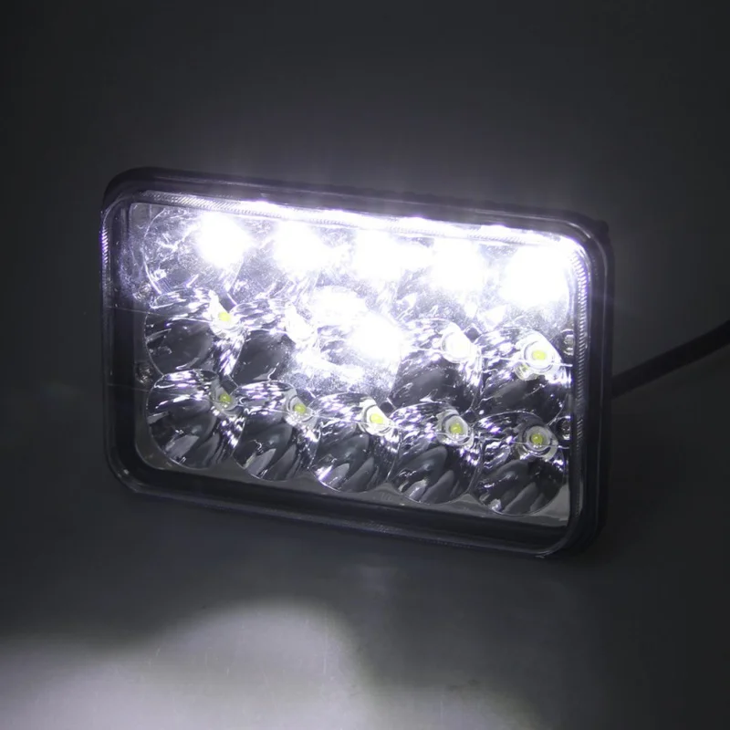 4x6 Headlights Led Assembly Partsam Sealed Beam Headlights Rectangular H4652 H4666 H6545 for Freightinger Ford Probe Chevrolet  (11)