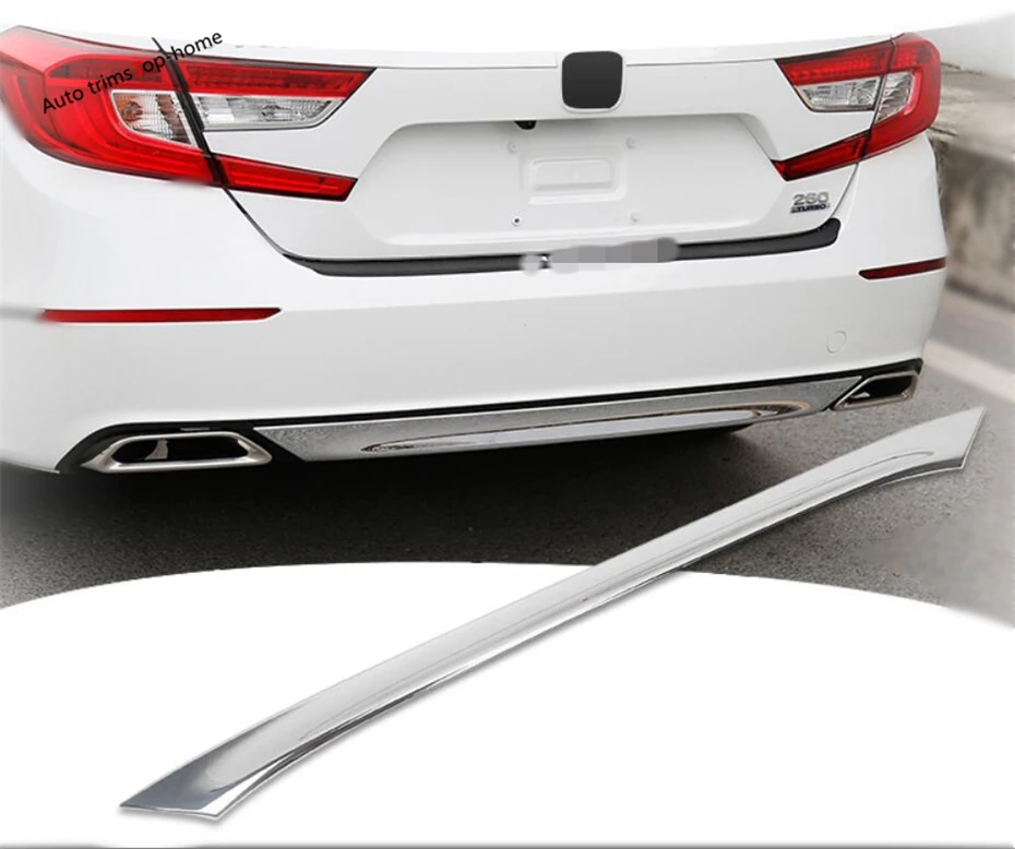 Yimaautotrims ABS Rear Bumpers Bumper Protection Molding Guard Plate
