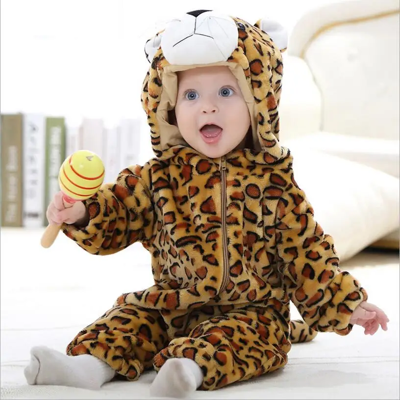 Ropa de bebé niña animal 2018 mono de Bebé Ropa de niños mono de invierno Navidad mamelucos para Bebés Ropa Infantil menina