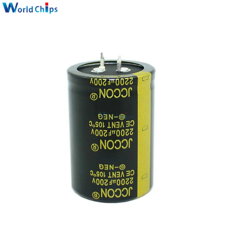 Diymore 200V 2200 мкФ 35X50mm алюминиевый электролитический конденсатор 200V2200uF 35*50 мм