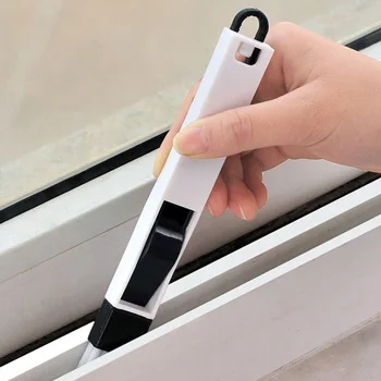 

Multipurpose Window Groove Cleaning Brush Household Keyboard Home Kitchen Folding Brush Cleaning Tool Color Random