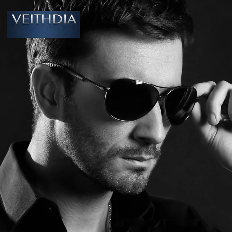 

VEITHDIA New Polarized Mens Sunglasses Brand Designer Sunglass Eyewear Accessories Sun Glasses gafas oculos de sol For Men 3088