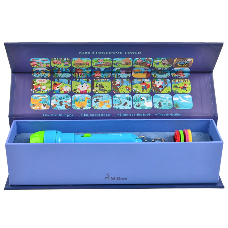 Творческий мультфильм Storybook 3D Калейдоскоп пластиковые карты фонарик игрушки