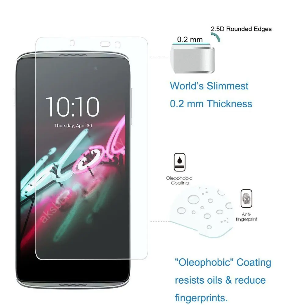 

Tempered Protector Glass Film For Alcatel One Touch POP Pop 3 5.5" 5 " Pixi3 4.5" PIXI 4 5.0 4.0 Idol 3 4.7 5.5 Idol 4 4S C3