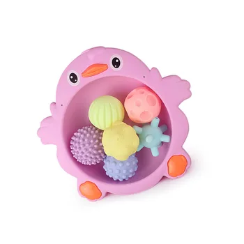 

Baby Hand Training Massage Ball Rattle Toys Multi Ball Develop Toys Set New Multi Ball Set Baby Hand Training Massage Activity