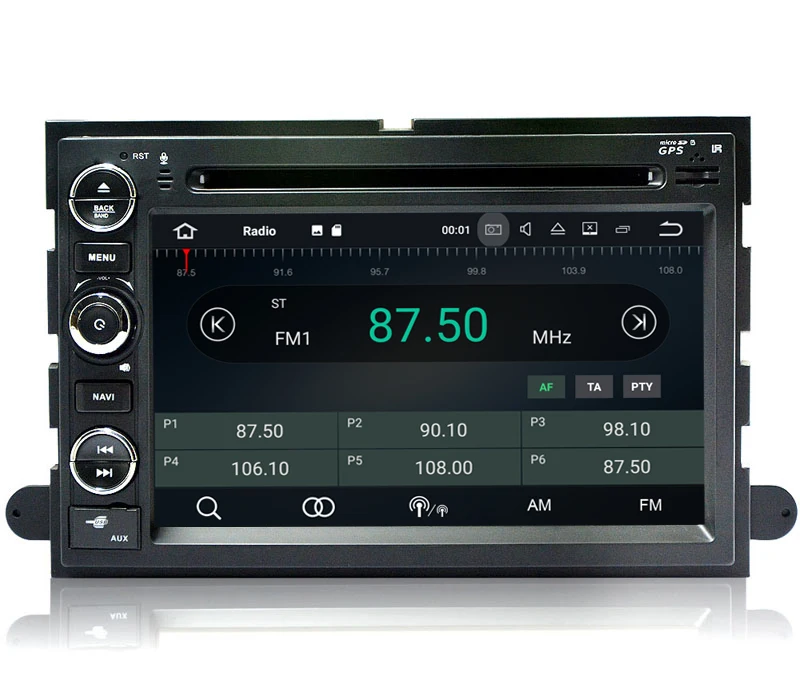 Best Android 9.0 Octa Core Car DVD GPS Player For Ford  F150 F350 F450 F550 F250 Fusion Expedition Mustang Explorer Edge WIFI USB SD 2