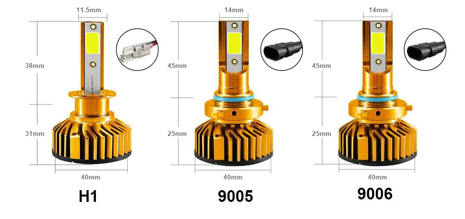 HLXG новое мини H4 canbus H7 светодиодный фар автомобиля Комплект 4300 К 8000 10000LM H1 H3 H11 9005 HB3 9006 HB4 H8 6000 К лампочки Автомобильные аксессуары