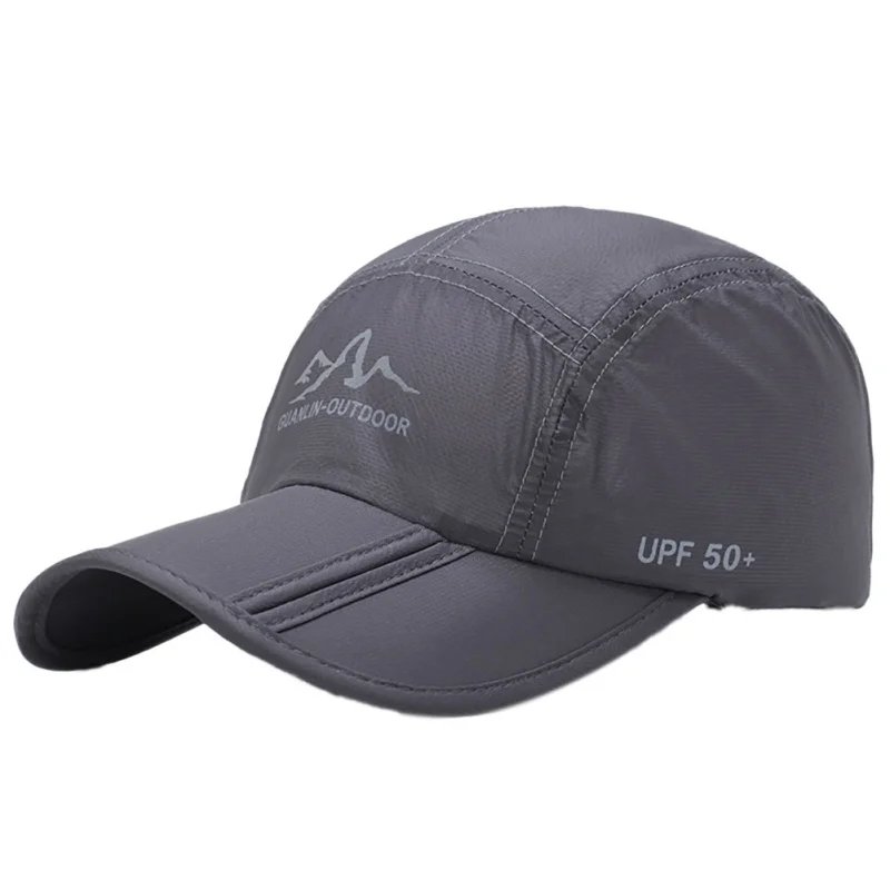

New Ultra-Thin Quick Drying Folding Cap Men Women Summer Sun Shade Hat Travel Sun protection folding mountain net Hats