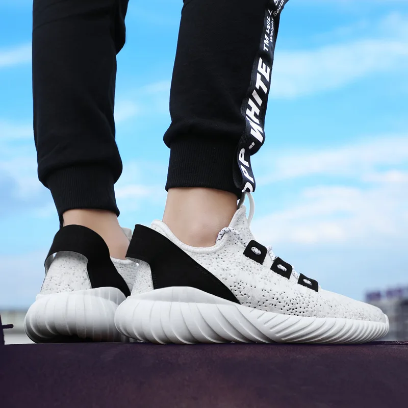 купить 2018 дышащие сетчатые кроссовки для мужчин Женские Легкие
уличные удобная спортивная обувь корзины homme chaussure sneaker онлайн