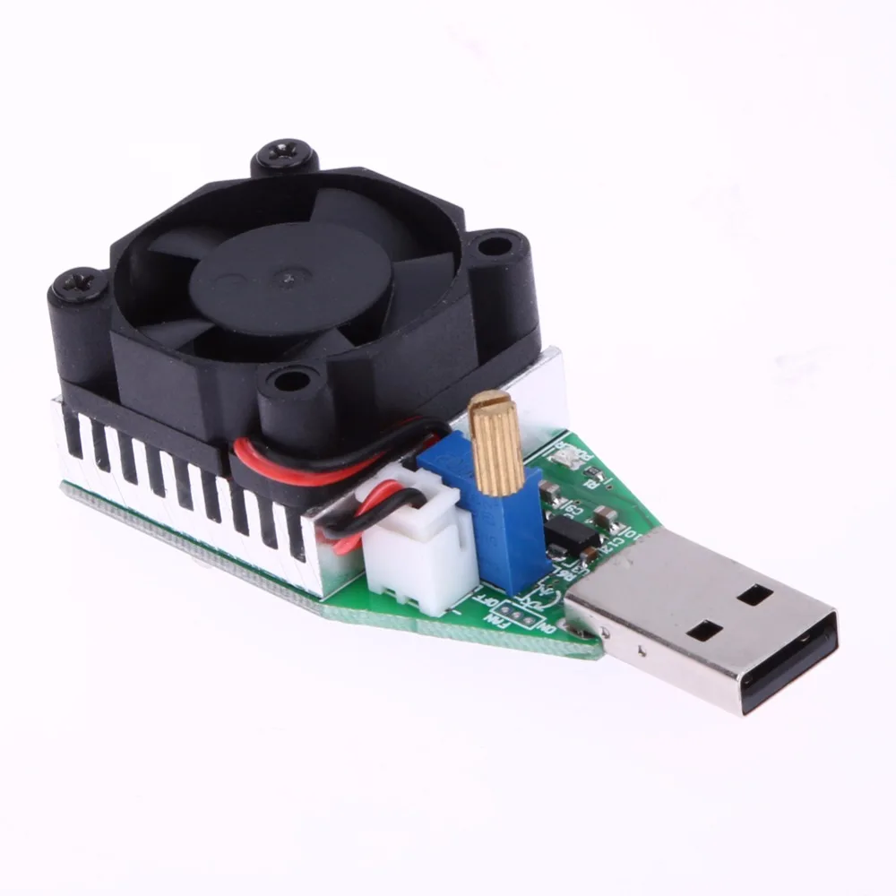 RD 15W Industrial Grade font b Electronic b font Load Resistor USB Interface Discharge Battery Capacity
