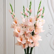 Европейский искусственный цветок, украшение для гостиной, журнальный столик, украшение стола, украшение гладиолуса, танцующая Орхидея