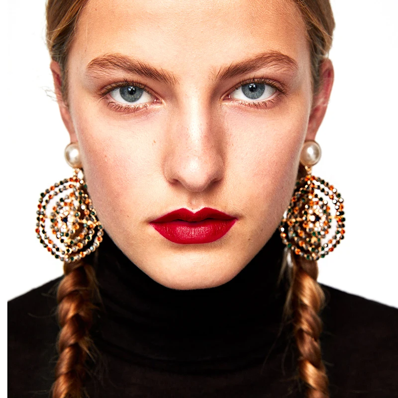 

Vodeshanliwen Hot Sale Drop Dangle Earrings New Fashion Bijoux Simulated Pearl Earrings For Women Wedding Party Gift Wholesale
