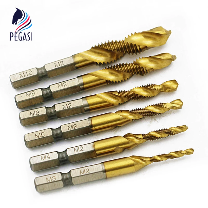 Aliexpress.com : Buy PEGASI 6pcs 1/4 Hss Hex Shank