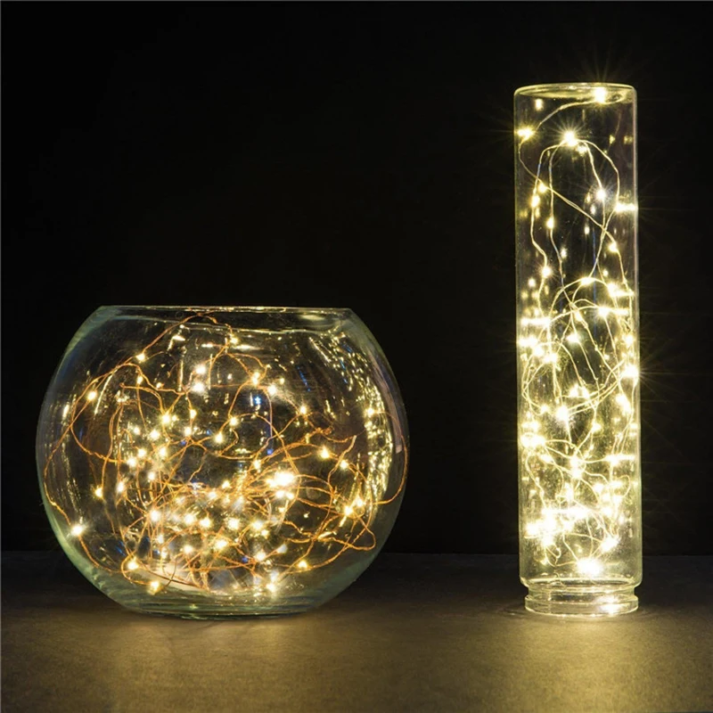 Aliexpress.com : Buy 2M 20 Leds Copper Wire Fairy Lights Christmas Lights Indoor String LED for ...