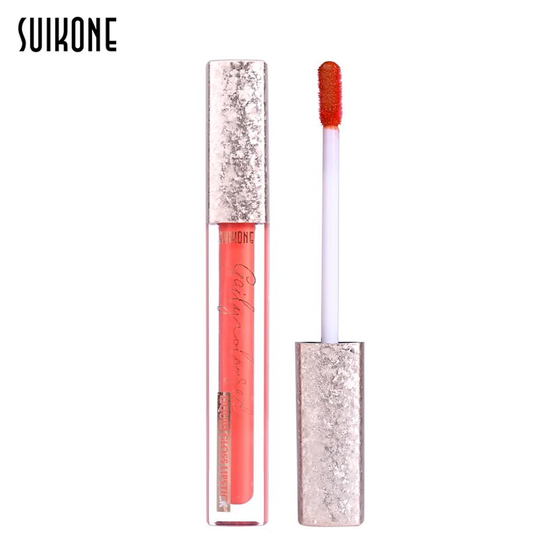 Sukone mirror liquid lipstick purple red vampire pumpkin color lip tint waterproof long lasting moisturizing lip gloss AC053 Sukone mirror liquid lipstick purple red vampire pumpkin color lip tint waterproof long lasting moisturizing lip gloss AC053