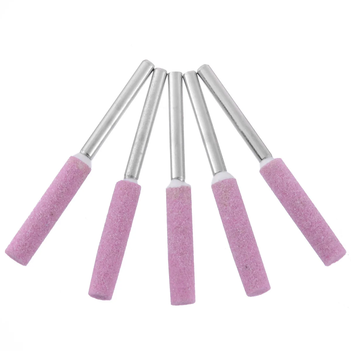 5pcs 4.8mm Chainsaw Sharpener Grinder Chain Saw Grinding Stone Saw Chain File for Lawn Mower Repair Tools
