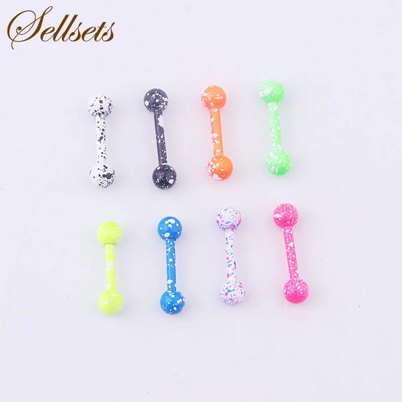 Серьги штанги Sellsets из нержавеющей стали для пирсинга тела ювелирные изделия