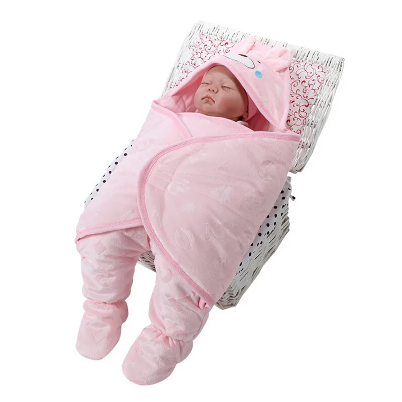 new baby winter sleeping bag newborn prams bed swaddle blanket wrap