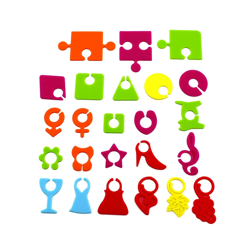 

24PCS Party Supplies Silicone Wine Cup Glass Label Barware Bottle Logo Recognizer Glasses Marker Bar Tools