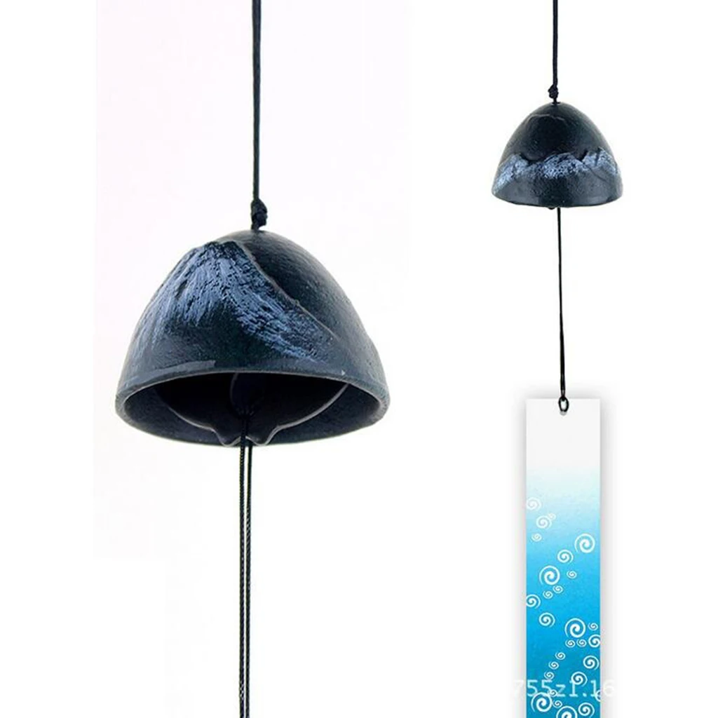 3pcs Japanese Furin Wind Chime Nambu Cast Iron Iwachu Good Luck Bells
