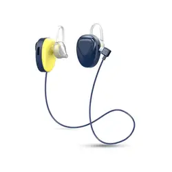 BL02 Мини Bluetooth наушники Беспроводной наушник съемный кабель Ушные крючки наушники с микрофоном для занятий спортом с Зарядное устройство