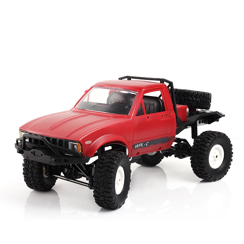 2019 WPL C14 1:16 2CH 4WD Дети RC грузовик 2 4G внедорожник электрический автомобиль 15 км/ч