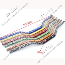 Мотоцикл для мотокросса, алюминиевый 1 1/" 28 mBlack руль ручки трубы толстый руль для CR YZ RM KX KTM CRF YZF WRF KXF KLX rmz RMX