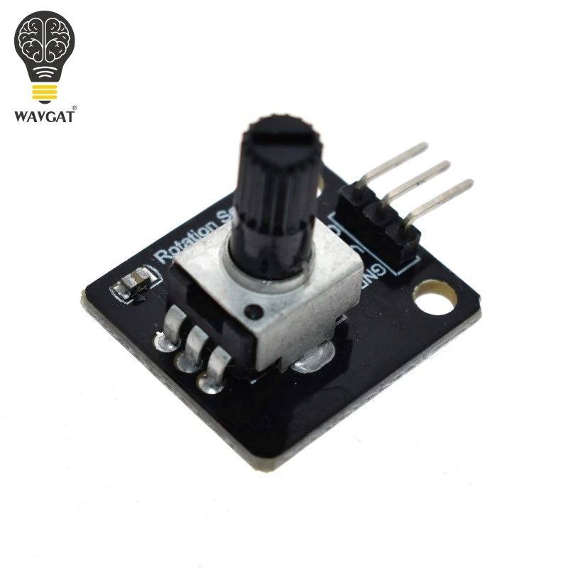 Модуль аналогового потенциометра WAVGAT поворотный потенциометр для Raspberry Pi Arduino