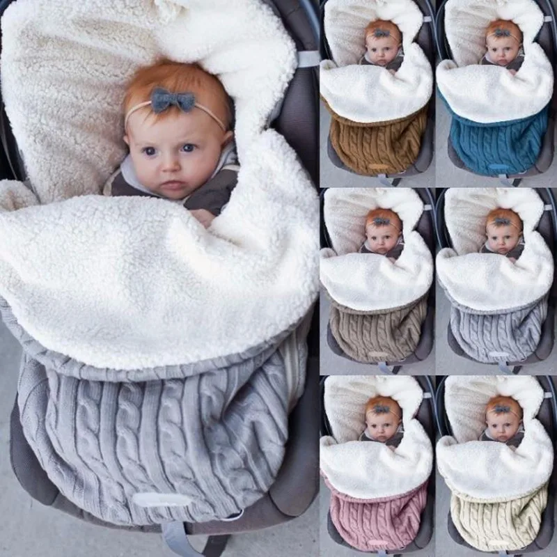 

Colorful Newborn Envelop Cotton Stroller Sleeping Bag Warm Sleep Sack 0-12 Months