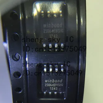 

FREE SHIPPING 10PCS 25Q64 W25Q64 W25Q64BVSIG SOP8 SMD WINBOND 64M-BIT SERIAL FLASH MEMORY WITH DUAL AND QUAD SPI IC