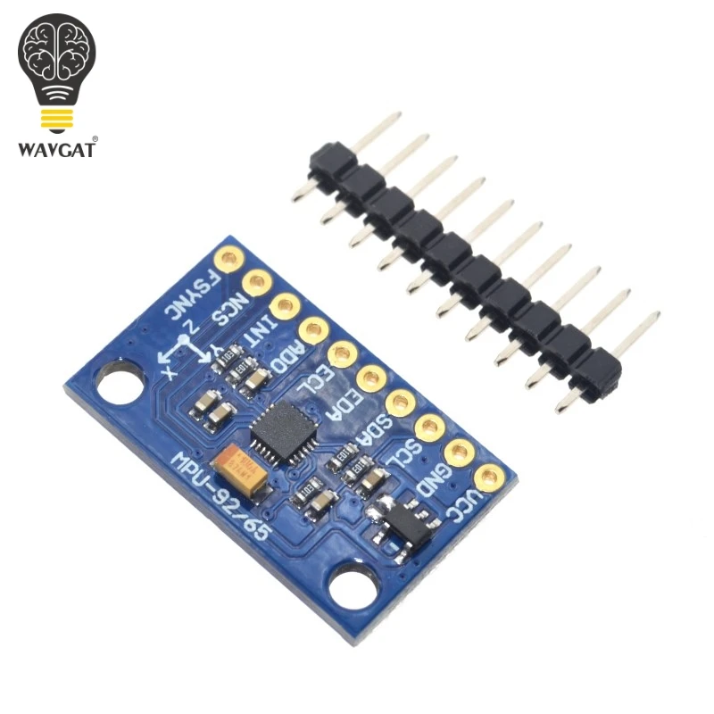 1 шт. SPI/IIC GY-9250 MPU 9250 MPU-9250 9-Axis Attitude+ гироскоп+ акселератор+ магнитометр Модуль датчика MPU9250