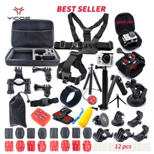 for Go Pro hero 7 6 5 4 Accessories Kit gopro 7 Session SJCAM Xiaomi Yi 4k mijia Action Sport Camera go pro accessories Mount