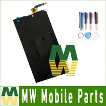 1 PC/Lot Alta Calidad Para DEXP IXION W5 Digitalizador de Pantalla Táctil + Lcd de Repuesto Pantalla Asamblea Con Herramientas Negro Color