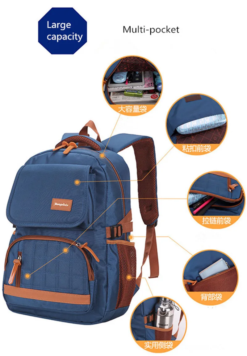 Мужской рюкзак в британском стиле, школьный водонепроницаемый рюкзак большой вместимости, рюкзак для ноутбука, высококачественный Повседневный Рюкзак