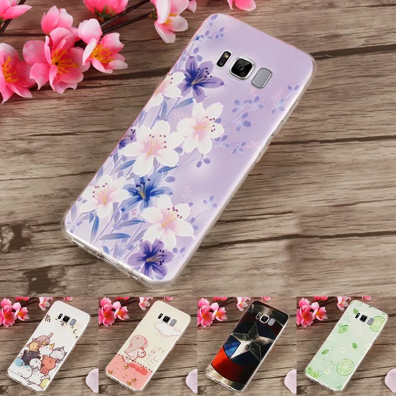 Cute Cartoon Phone Cases for Samsung Galaxy S8 S8 plus Case cover ...
