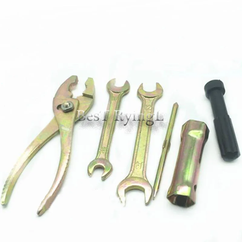 

LL Motorcycle Car Kit Screwdriver Spanner Spark Plug Socket Motorcycle Tool Accessories