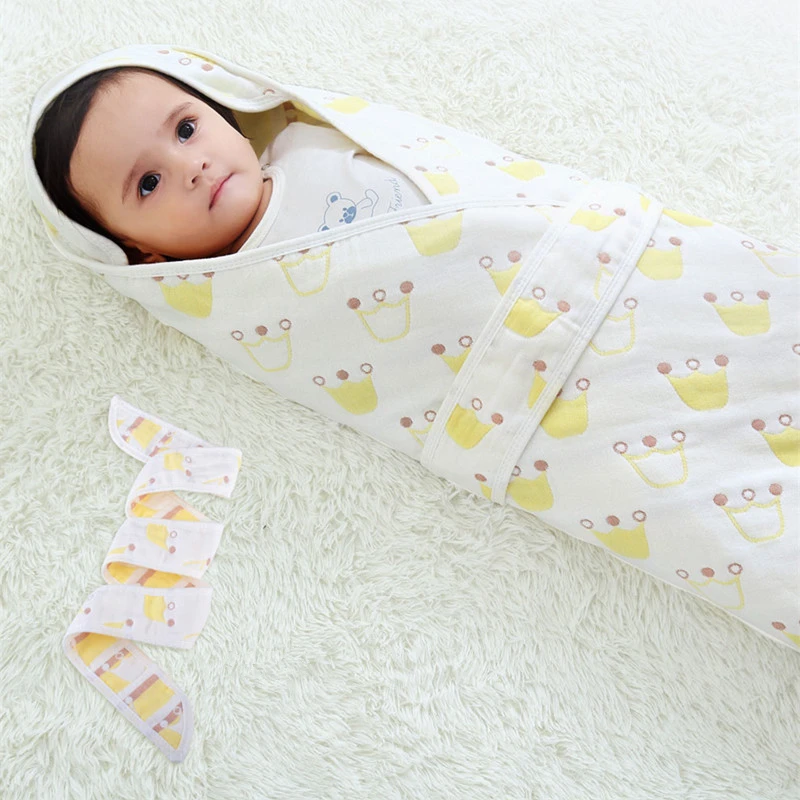 Lautata Baby Swaddle Wrap 100 Cotton Baby Newborn infanti Swaddling