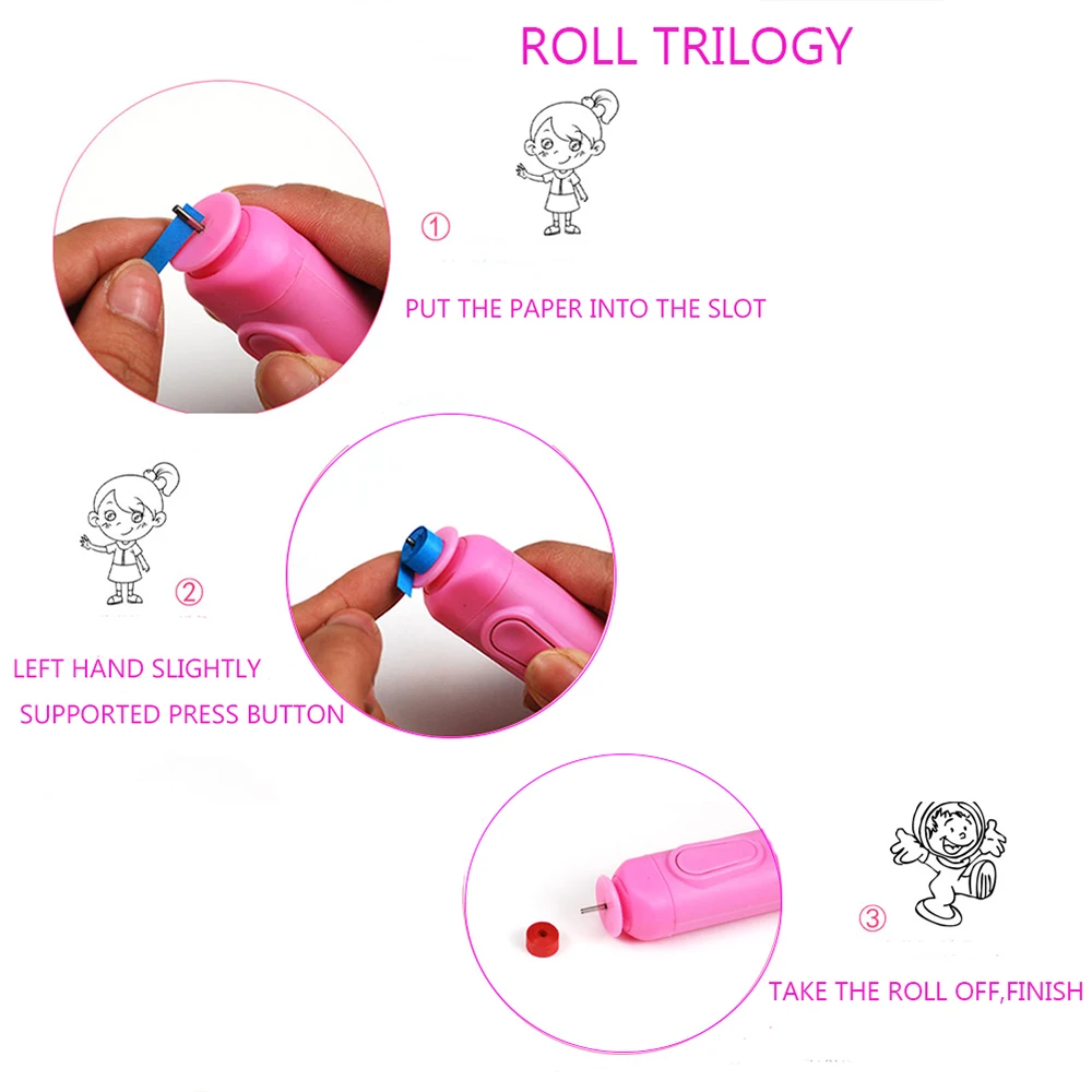 Шт. 27 шт. бумага Квиллинг Комплект DIY Craft Rolling щелевые скрапбукинг украшения