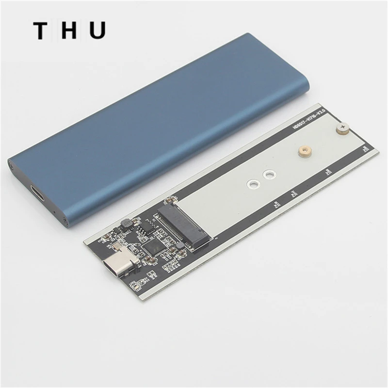 THU USB 3,1 type-c адаптер для NGFF твердотельный жесткий диск вспомогательное устройство SATA M.2 2280 2260 2230 SSD Hdd Чехол
