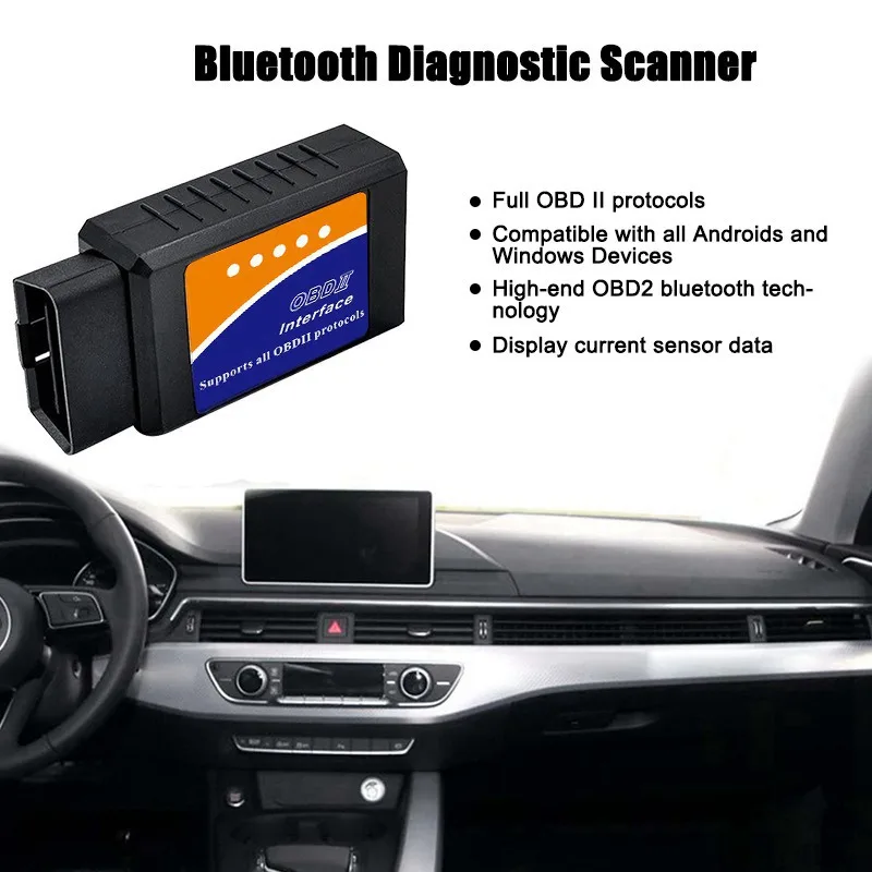 VicTsing OBD 2 ELM327 Bluetooth Diagnostic Scanner Engine Android PC Auto Tool Check Code Reader Bluetooth Diagnostic Scanner    (14)