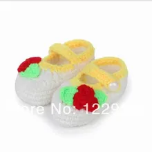 Модная мягкая детская теплая обувь для малышей с рисунком «кроше» из хлопка; обувь для малышей; обувь с цветочным принтом для малышей 0-12 месяцев